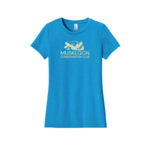 Women's District Fitted Tee - Bright Turquoise