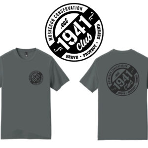 Mens District Fitted Tee - Charcoal - Est 1941
